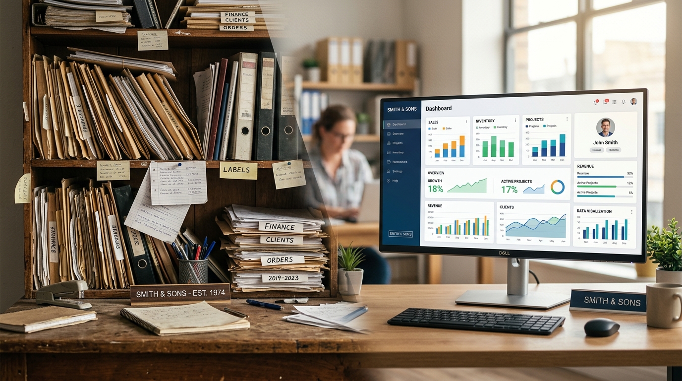 Cómo Digitalizar su Empresa Familiar sin Perder su Esencia